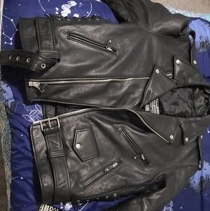 USA Bikers Dream Apparel Leather Jacket